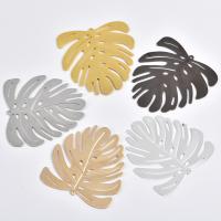 Brass Jewelry Pendants Leaf plated hollow Random Color nickel lead & cadmium free Approx 1mm Sold By Bag