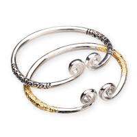 Zinc Alloy Bangle plated fashion jewelry & Unisex nickel lead & cadmium free 5mm Inner Approx 55mm Sold By PC