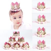 Non-woven Fabrics Tiaras, with PE Foam, fashion jewelry & for children & different styles for choice, 50cm, Sold By PC