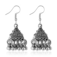 Zinc Alloy Drop Earrings plated Bohemian style & for woman nickel lead & cadmium free  Sold By Lot