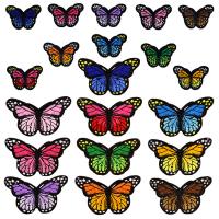 Iron on Patches Cloth Butterfly Embroidery DIY Sold By Lot