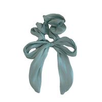 Bunny Ears Hair Scrunchies Cloth Bowknot handmade fashion jewelry & for woman 70mm Sold By PC