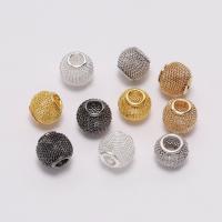 Jern smykker perler, forgyldt, du kan DIY & hule, flere farver til valg, nikkel, bly & cadmium fri, 10x12mm, 10pc'er/Bag, Solgt af Bag
