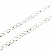 Stainless Steel Extender Chain 304 Stainless Steel DIY original color Sold By Lot