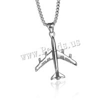 Titanium Steel Pendants Airplane fashion jewelry & DIY & for man Sold By PC