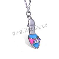 Stainless Steel Pendants Shoes fashion jewelry & enamel Sold By PC