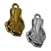 Tibetan Style Pendants, Vegetable, plated, fashion jewelry, more colors for choice, nickel, lead & cadmium free, 7.50x13.50x5mm, Hole:Approx 1.5mm, 50PCs/Lot, Sold By Lot