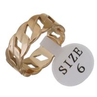Stainless Steel Finger Ring rose gold color plated fashion jewelry & for woman 7mm US Ring Sold By PC
