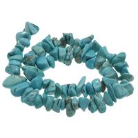 Synthetic Turquoise Beads skyblue 12*10*7mm-19*14*7mm Approx 1mm Sold per Approx 14.9 Inch  Strand