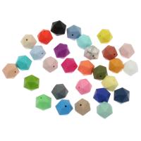 silikone Beads, Silicone, forskellig størrelse for valg, flere farver til valg, Hole:Ca. 2mm, Ca. 100pc'er/Bag, Solgt af Bag