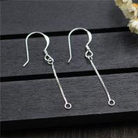 925 Sterling Silver Earring Hook plated DIY Sold By Pair