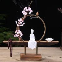 Backflow Incense Burner Porcelain half handmade without incense & for home and office & durable Sold By PC