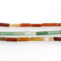 Natural Lace Agate Beads Column Approx 1.5mm Sold Per Approx 15.5 Inch Strand
