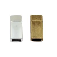 Tibetan Style Magnetic Clasp, Rectangle, plated, more colors for choice, nickel, lead & cadmium free, 18x9x6mm, Inner Diameter:Approx 8x3mm, Approx 100PCs/Bag, Sold By Bag