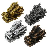 Zinc Alloy Animal Beads Dragon plated nickel lead & cadmium free Approx 3mm Sold By Lot
