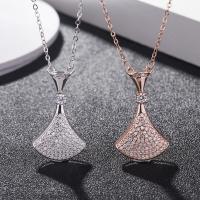 925 Sterling Silver Necklaces plated for woman & with rhinestone Length Approx 20 Inch Sold By PC