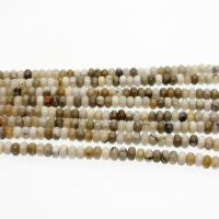Ágata de bamboo grânulos, miçangas, joias de moda & DIY & tamanho diferente para a escolha, Buraco:Aprox 1mm, vendido para Aprox 14.9 inchaltura Strand