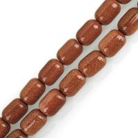 Natural Goldstone Beads fashion jewelry & DIY Approx 1.5mm Sold Per Approx 15 Inch Strand