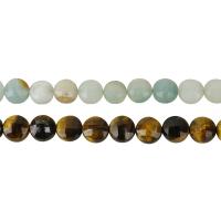 Gemstone Smycken Pärlor, Ädelsten, olika material för val, Hål:Ca 1.5mm, Ca 45PC/Strand, Såld Per Ca 15 inch Strand