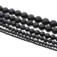 Natural Blue Goldstone Beads Round Approx 1mm Sold Per Approx 14.9 Inch Strand
