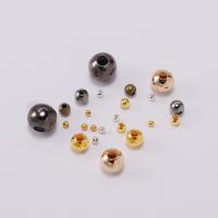 Jern smykker perler, forgyldt, du kan DIY & forskellig størrelse for valg, flere farver til valg, nikkel, bly & cadmium fri, Solgt af Bag
