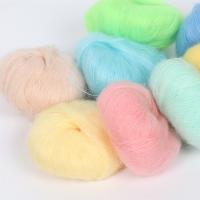 Mohair Ball of yarn fashion jewelry & DIY 110mm Sold By Lot