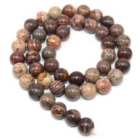 Rainbow Veins Beads, Rainbow Veines Stone, Runde, poleret, du kan DIY & forskellig størrelse for valg & forskellige stilarter for valg, Solgt Per Ca. 15 inch Strand
