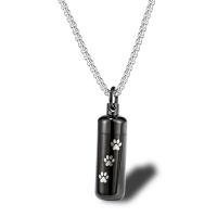 Titanium Steel Cinerary Casket Necklace plated fashion jewelry & Unisex Sold Per Approx 23.6 Inch Strand