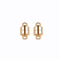 Brass Magnetic Clasp gold color plated fashion jewelry & DIY nickel lead & cadmium free Sold By Lot