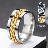 Stainless Steel Finger Ring plated Unisex Sold By PC