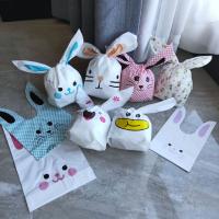 Gift Wrap Bags, Plastic, Rabbit, printing, different size for choice & different designs for choice, more colors for choice, 50PCs/Bag, Sold By Bag