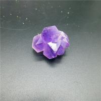 Ametisti Riipus, kullan väri kullattu, violetti, 30mm, Myymät PC