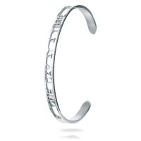 Stainless Steel Bangle 304 Stainless Steel Unisex & hollow original color Inner Approx 65mm Sold By PC