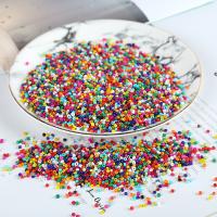 Baking Varnish Glass Beads, Szkło, Glazurowane, różnej wielkości do wyboru, dostępnych więcej kolorów, około 450G/torba, sprzedane przez torba