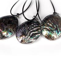 Natural Abalone Shell Pendants DIY & Unisex Sold By PC