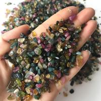 Gemstone Chips Tourmaline natural & no hole Sold By PC