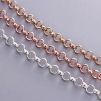 Brass Soldered Chain plated DIY nickel lead & cadmium free 5mm Sold By m