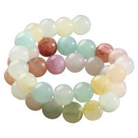 Perles en jade, Jade afghan, Rond, envoyé au hasard & DIY & normes différentes pour le choix, couleurs mélangées, Vendu par brin