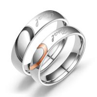 Couple Finger Rings Titanium Steel Donut  4.60mm Sold By PC