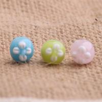 Grbavim lampwork perle, možete DIY, više boja za izbor, 10mm, Prodano By PC