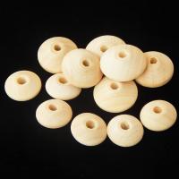 Wood Beads DIY original color Sold By PC