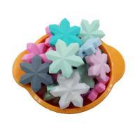 Silicone Beads FDA Silicone Snowflake DIY & for children Sold By PC