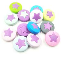 Silicone Beads FDA Silicone Flat Round DIY & for children 20mm Sold By PC