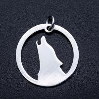 Stainless Steel Animal Pendants plated DIY Sold By Bag