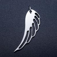 Stainless Steel Pendants Wing Shape plated DIY Sold By PC