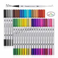Plastic Painting Set Dual Tip mixed colors Sold By Set