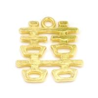 Zinklegering Hangers, Zinc Alloy, gold plated, DIY & verschillende stijlen voor de keuze, meer kleuren voor de keuze, nikkel, lood en cadmium vrij, 24x21mm, Verkocht door PC