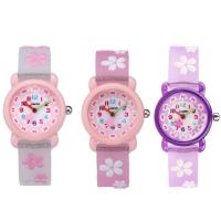 Fashion Children Watch, Silicone, Carved, more colors for choice, 1/Box, Sold By Box