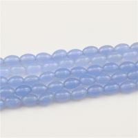 Flache runde Kristall Perlen, poliert, DIY, 5x8mm, Länge ca. 15.4 ZollInch, 2SträngeStrang/Tasche, ca. 47PCs/Strang, verkauft von Tasche