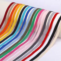 Cotton Ribbon, plated, durable & breathable, more colors for choice, 10mm, 50m/Spool, Sold By Spool